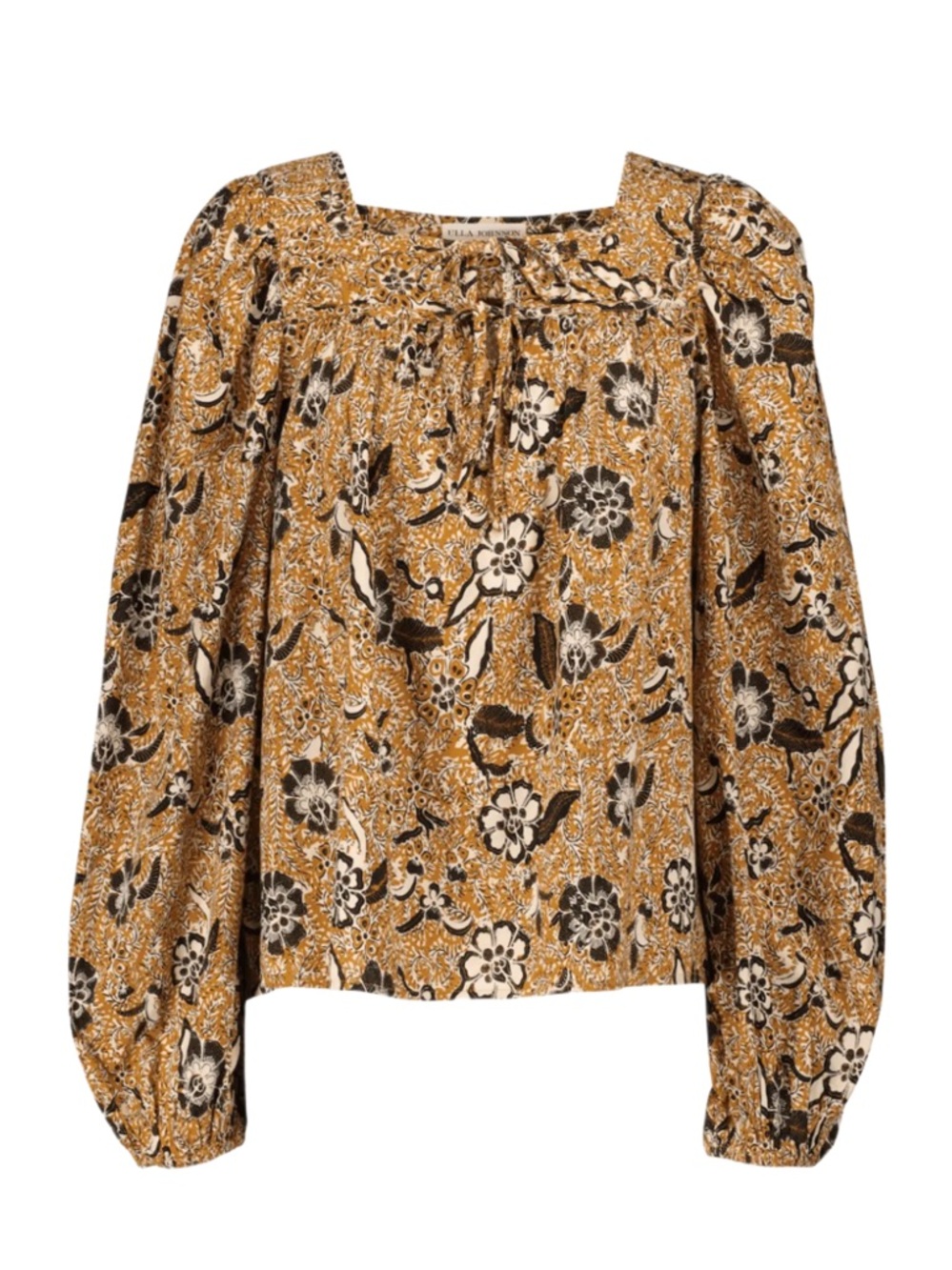 Ulla Johnson Issa Blouse in Amber